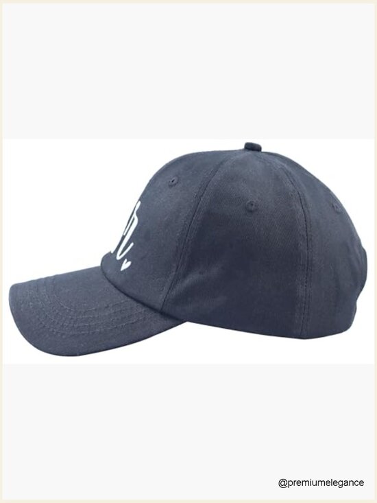 Mr & Mrs Baseball Cap Set, Adjustable Cotton Embroidered Couple Hats Wedding main image 5